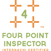 Certified 4-Point Inspector Certification Seal.