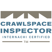 Crawlspace inspector certification seal.