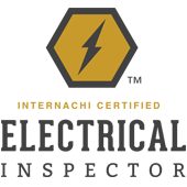 Electrical inspector certification seal.
